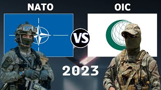 NATO vs OIC Military Power Comparison 2023  OIC vs NATO Military Power 2023 [upl. by Senskell322]