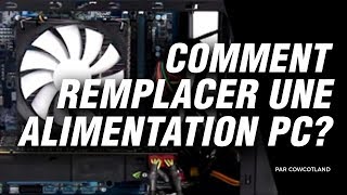 Atelier LDLC  Comment remplacer une alimentation PC [upl. by Klug]