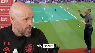 Erik ten Hag RESPONDS to Jamie Carraghers analysis 🔍 [upl. by Eleonora]