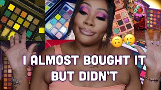 EYESHADOW PALETTES I ALMOST BOUGHT IN 2021 BUT DIDNT  ASK WHITNEY [upl. by Aznofla]