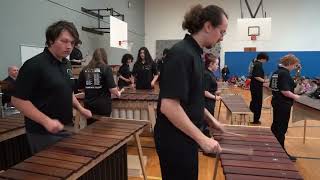 Texas Tea  Springwater Trail High School Marimba Band  20222023 [upl. by Itnahsa940]