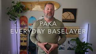 Paka Everyday Baselayer  Tencel and Alpaca Goodness [upl. by Giarg]