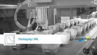 Thin wall food conatiner  Packaging  IML  SajamTehnike2014 [upl. by Anerev]