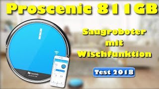 Proscenic 811GB Wlan Staubsauger Roboter mit Wischfunktion Test 2021 [upl. by Lindon338]