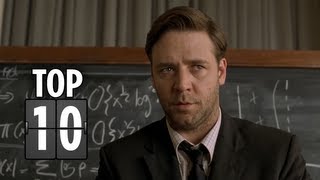 Top Ten Geniuses Portrayed In Films  Movie Top 10 List HD [upl. by Gregory]