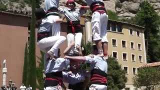 3 de 6 descarregat amb un casteller invident a segons  120513  Colla Jove Xiquets de Vilafranca [upl. by Eslud]