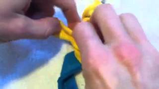 How to start a Toothbrush Rug [upl. by Lejeune]