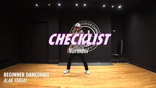 Normani  Checklist  Choreography by Alan Vargas [upl. by Meelas43]