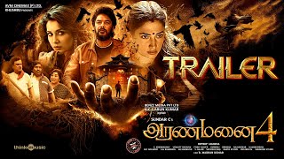 Aranmanai 4  Official Trailer  SundarC  Tamannaah  Raashii Khanna  Hiphop Tamizha [upl. by Dric489]