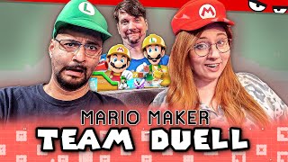 Kooperative Kämpfe um den SIEG  MARIO MAKER 2 TEAM DUELL ua mit Gregor Sia amp Fabian [upl. by Mariko]