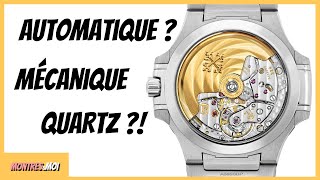 Montre automatique ou Quartz  Les mouvements de montre [upl. by Yobybab]