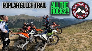 Poplar Gulch Single track  St Elmo Side COMPLETE TRAIL [upl. by Gregoor255]