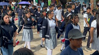 Desfile 16 de septiembre en Oaxaca  Ocotlán de Morelos Oaxaca México [upl. by Ciredec533]