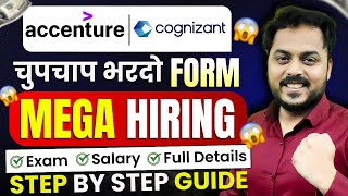 Finally Cognizant Accenture Biggest Hiring  Batch 2025 2024 2023 2022  Apply Now🔥 [upl. by Ennyrb]