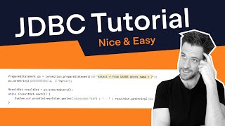 JDBC Tutorial  Crash Course [upl. by Burch851]