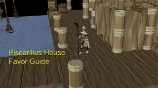 osrs Piscarilius house favor guide updated [upl. by Anelram]