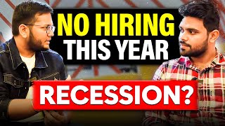 Recession and Jobs in Tech  Wipro and Infosys said No Hiring this year [upl. by Hacissej]