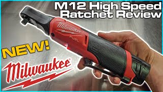 New Milwaukee M12 High Speed Ratchets Usage Review 2566 amp 2567 [upl. by Denie]