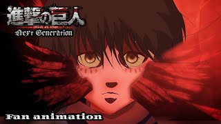 Titan is back Attack on titan Next Generation Fanmade animation [upl. by Conah]