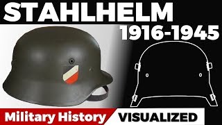 Stahlhelm 19161945  German Steel Helmet [upl. by Bertero]