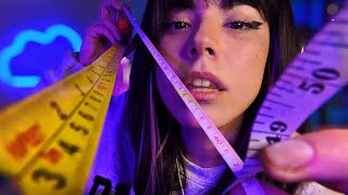 ASMR Measuring Your Face 🐸📐 [upl. by Akirre58]