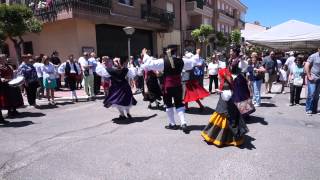 Jotas castellanas de Valladolid Fiestas Tudela de Duero [upl. by Ainotahs]