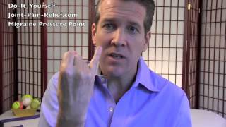 Migraine Pressure Point [upl. by Backler]