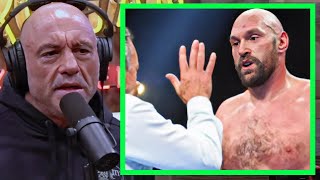 Joe Rogan EXPOSES Tyson Furys Long Count after knockout [upl. by Notsgnik]