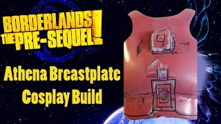 Cosplay Tutorial Borderlands Athena Breastplate [upl. by Stodder119]