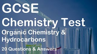 20 GCSE Chemistry Organic Chemistry amp Hydrocarbons Questions amp Answers  test yourself and learn [upl. by Espy]