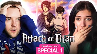 Attack on Titan  THE FINAL CHAPTERS Part 1 REACTION [upl. by Rankin]