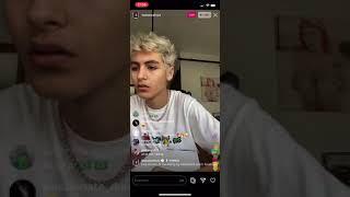 Marcel Ruiz Instagram live with comments [upl. by Winsor]