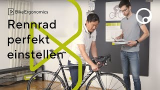 Rennrad perfekt einstellen Die Fitting Box macht‘s dir leicht [upl. by Mears588]