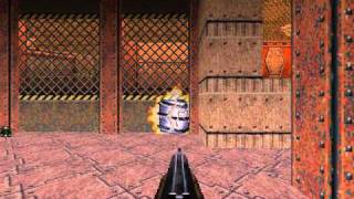 Doom 64 First secret exit [upl. by Ainolopa632]