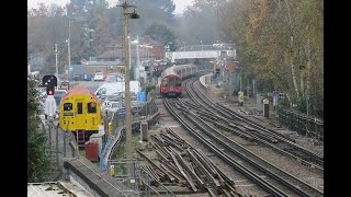 Epping Signal Cabin Epping Essex UK  London Underground Central Line  Railcam LIVE [upl. by Notsuoh600]