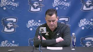 Creighton Mens Basketball vs Xavier Press Conference  12324 [upl. by Izogn]