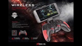 Xtrike Me GP50 Wireless Gamepad  Unboxing Video [upl. by Nathalia173]