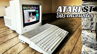 Powerful First Encounter with the Atari ST  Retro Dream [upl. by Chauncey]