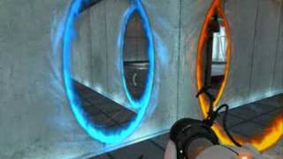 hidden ending in portal 2 GLITCH [upl. by Ahtram979]