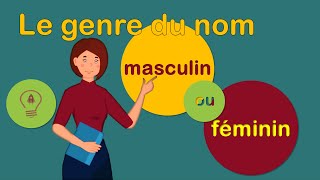 le genre du nom masculin ou féminin [upl. by Yewed725]