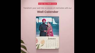 Customised Calendar Printing Services  Wall Calendar  Table Calendar  Pocket Calendar  Diary etc [upl. by Anekam713]