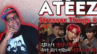 sub FULL ATEEZ 스트레스 띵 Ep1 [upl. by Enaed]