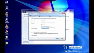 How to configure a PPPoE connection on windows [upl. by Aihsoek]