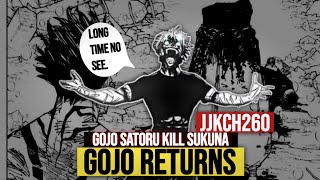 You Wont Believe What Happened to Gojo in JJK Chapter 260 [upl. by Able803]