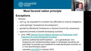 Exceptions to the Most Favoured Nation treatment obligation [upl. by Lorenzana]