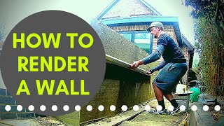 How To Render A Wall Rendering For Beginners [upl. by Evilc]