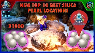 The Top 10 Best Silica Pearl Locations on Ark Survival Ascended [upl. by Tracay]