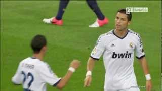 Cristiano Ronaldos goal against Barcelona in the Spanish Super Cup 2012 [upl. by Eltsyrc]