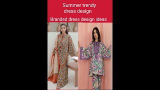 Summer Trendy Dress Designing 2024 Summer dresses look like a designer designLifewithEshaal11 [upl. by Othella29]