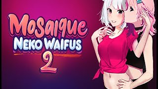 Mosaique Neko Waifus 2 Gameplay [upl. by Nirraj]